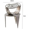 WSDMAVIS 1Pair Stainless Steel Glaze Clamps for Pottery Portable Practical