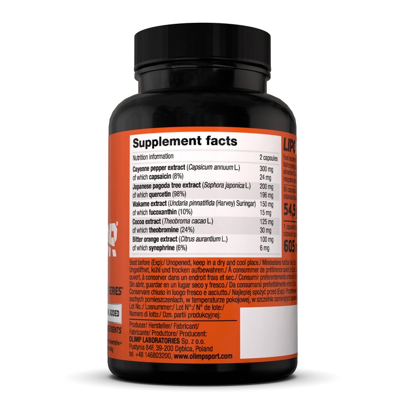 Olimp Sport Nutrition LipoRazor, 90 Capsules, P35663