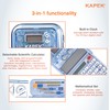 KAPEK Scientific Calculator + Math Set for Schools | 2-Line