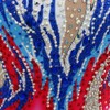 LIUHUO Synchronized Swimming Suits Kids Girls Training Crystals Competitive Gymnastics