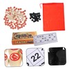 BESPORTBLE 1 Set Bingo Game Double Sided Number Cards Wooden