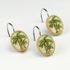 Avanti Linens - Shower Curtain Hooks, Tropical Inspired Bathroom Accessories,
