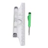 Measuring Rolling Ruler 30cm Various Formulas Horizontal Vertical Parallel Lines
