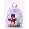 Hot Topic Loungefly Steven Universe Crystal Gems Mini Backpack Multi
