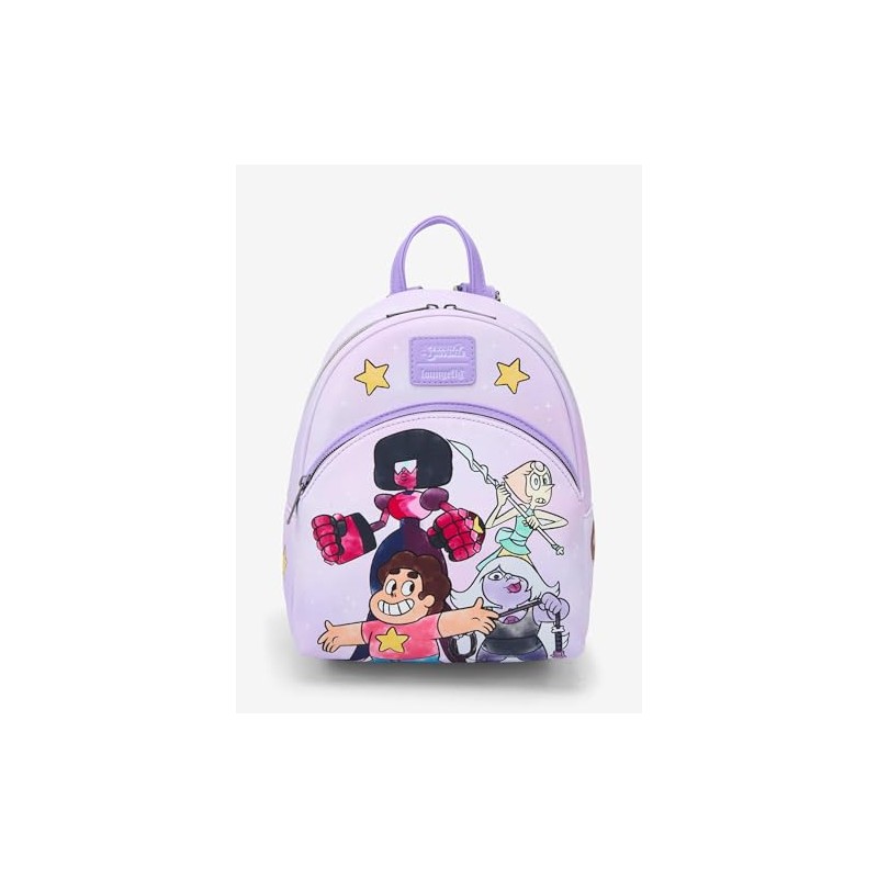 Hot Topic Loungefly Steven Universe Crystal Gems Mini Backpack Multi
