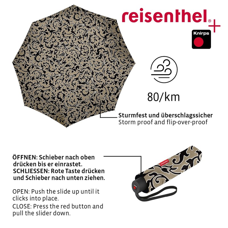 reisenthel Umbrella Pocket Classic - Compact Pocket Umbrella Made from