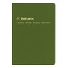 Delfonics Rollbahn Note Notebooks: 5-1/2 in. x 7 in. (Olive)