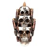 Backflow Incense Burner Skulls Steampunk Backflow Waterfall Incense Holder