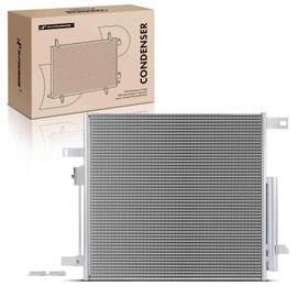 A-Premium Air Conditioning A/C Condenser Compatible with Jeep WS Series Grand Wagoneer 2022-2023 6.4L, Wagoneer 2022 5.7L