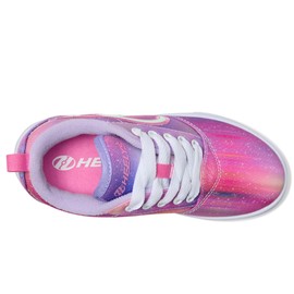 Heelys Pro 20 Lg Prints(Little Big Kid/Adult) Wheeled Heel Shoe, Lavender/Pink/White, 13 US Unisex