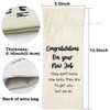 LANBAIHE New Job Gifts Wine Bag, Promotion Gifts, Congratulationg On
