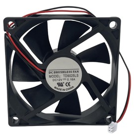 TD9025LS 12V 0.16A 9025 2-Wire 9CM Silent Cooling Fan