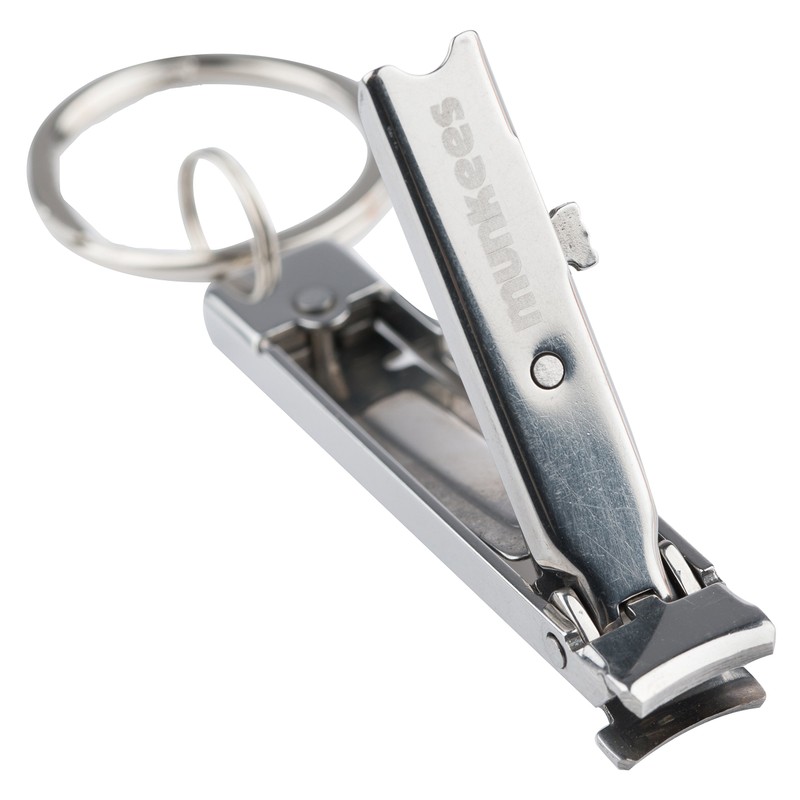 munkees 2 x Mini Nail Clippers Stainless Steel Keychain Nail