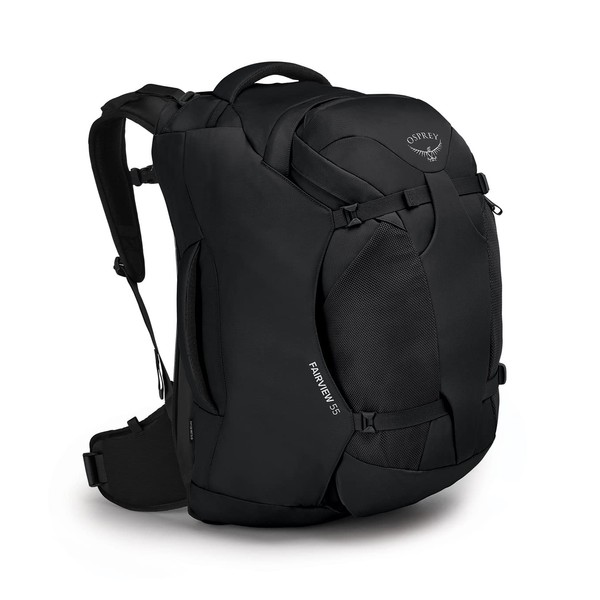 Osprey Fairview 55L Women's Travel Backpack, Black, One Size