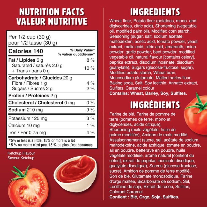 Christie Crispers Ketchup Crackers, 145g/5.1 Ounce, Bag, (12 Pack) {Imported