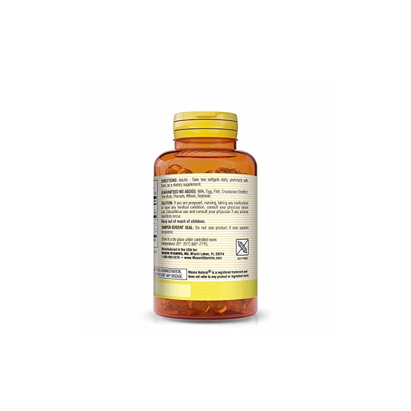 Mason Vitamins Evening Primrose Oil Woman's Health Softgels, 60 Count