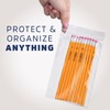 5 x 8 inches, 2Mil Clear Reclosable Zip Bags, case