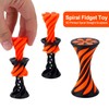 Spiral Cone Toy, Spiral 3D Cone Decompression Toy Impossible Pyramid