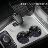 MEAJOO 4PCS car Cup Holder Coasters, 2.75 Inch Universal Non-Slip