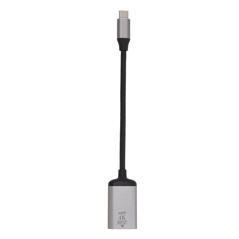 USB C to DisplayPort Adapter 4K 60Hz Aluminium Alloy Plug
