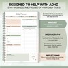 ADHD Daily Planner for Neurodivergent Adults - Productivity Daily Planner