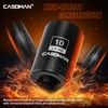 CASOMAN 1/4" Drive 10mm Shallow Magnetic Impact Socket, Metric, 6-Point,