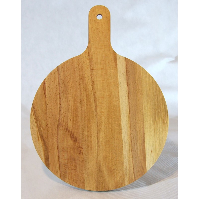 EFO Premium Wooden Pizza Paddle Professional Pizza Peel – Round