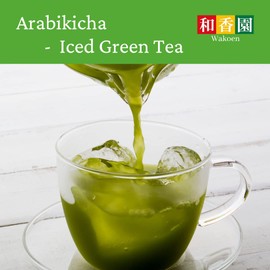 Wakoen - Arabikicha Green Tea Powder – 1 oz. (30g) All-Natural, Better than Organic Ryokucha Japanese Tea – Highest Grade First Flush Shaded Leaves – Rich in Vitamins, Minerals, Antioxidants, L-theanine, catechins – Easy Brewing Method