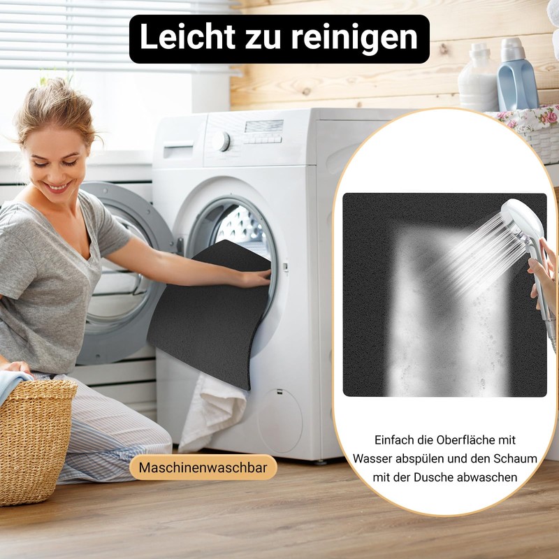 COSYLAND Non-Slip Shower Mat 60 x 60 cm - Shower