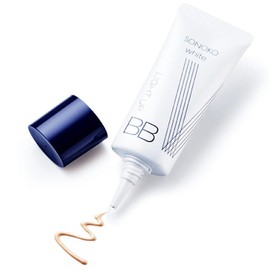 SONOKO (50th Anniversary Suzuki Sonoko) (Trial Size) Light Up BB Cream, Bright Pink, 0.7 oz (20 g) (Approx. 2 Months Worth), SPF35 PA+++ [Beauty Serum BB Cream] 75% or More Essence Ingredients