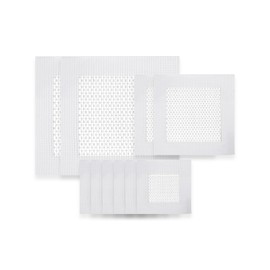 HSDNDUR Dry Wall Patch Kits, 10 PCS Self-Adhesive Drywall Repair Kit of 2/4/6 Inch, Sturdy & Easy to Use for Wall Repair