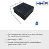 HHIP 4401-1596 6" X 6" X 2" Granite Surface Plate,