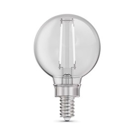 Feit 3014011 G16.5 E12 Candelabra Filament LED Bulb Soft White - 40W Equivalence - Pack of 2