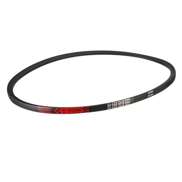 sourcing map SPZ-850 Drive V-Belt Industrial Power Rubber Transmission Belt