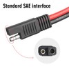 LeTaoXing 10AWG SAE Connector Extension Cable 10 Guage SAE Quick