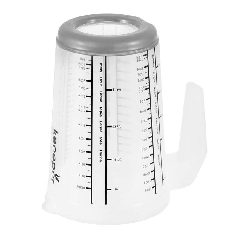 keeeper Massimo Nordic Grey 1.5 Litre Non-Slip Measuring Jug