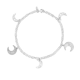 925 Sterling Silver Charm Anklets For Women, Ankle Bracelets, Basic Chain Link Anklets For Women, Anklets, Beach Anklets, Anklets With Charms, Summer Jewelry, 10 Inch Anklet, Foot Jewelry
