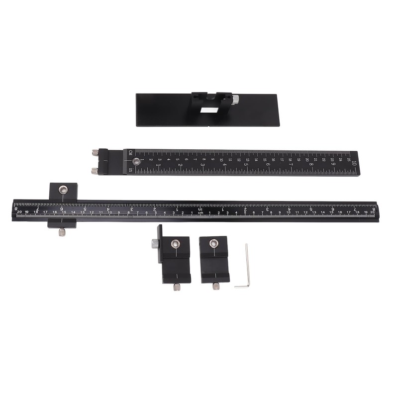 NDNCZDHC Cabinet Hardware Jig Aluminum Cabinet Handle Jig Accurate Measure