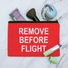 GRAPHICS & MORE Remove Before Flight Airplane Warning Makeup Cosmetic