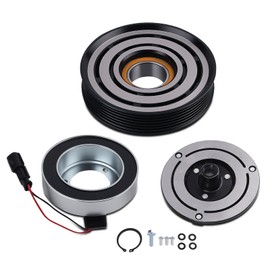 maXpeedingrods AC Compressor Clutch Kit Pulley Bearing Coil for Nissan Rogue 2.5L 2008-2016, 92610JM01C