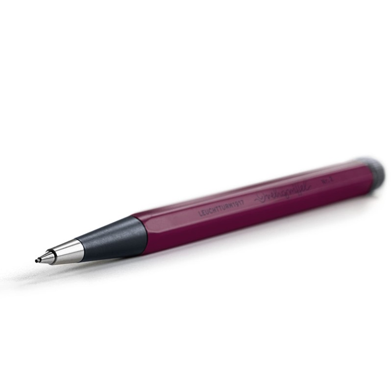 Leuchtturm1917 366189 Drehgriffel Nr. 2, Port Red - Pencil