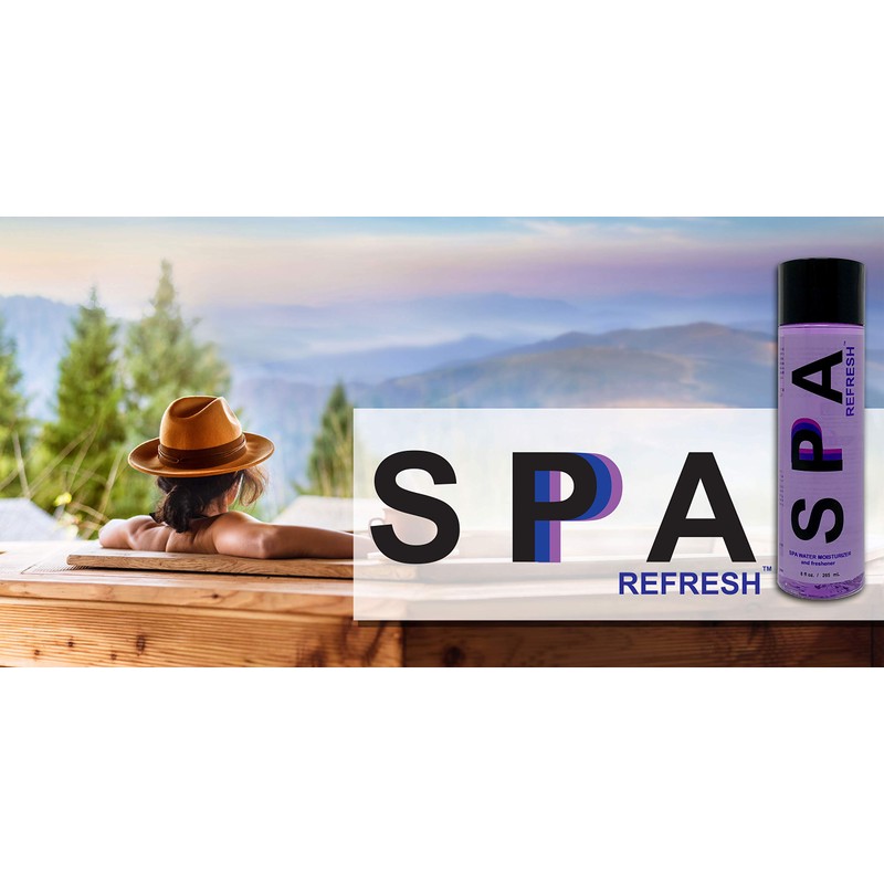 inSPAration Spa Refresh Water Freshener and Moisturizer, 8 oz 581S