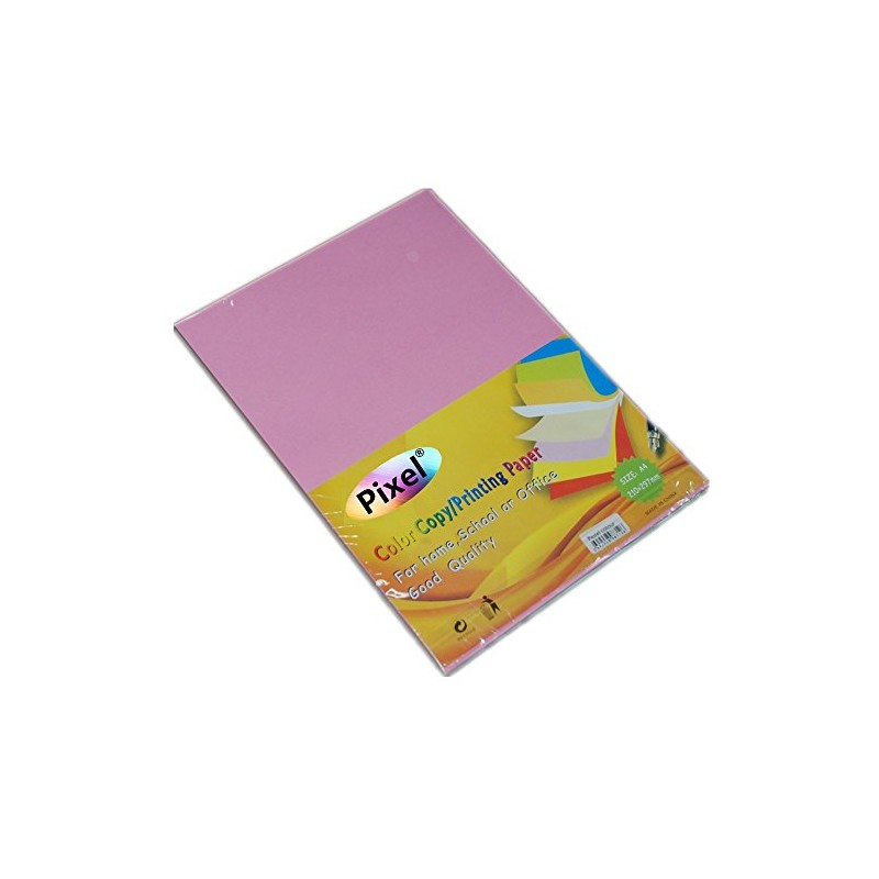 A4 Pastel Paper Assorted Colors 100 Sheets (80gsm)