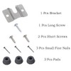 Lohill 2 Sets Dartboard Holder Wall Hanging Bracket Set Screws