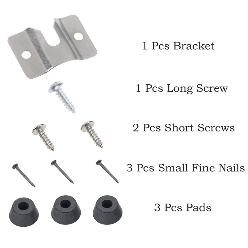Lohill 2 Sets Dartboard Holder Wall Hanging Bracket Set Screws