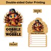 REWIDPARTY 15 Sets Thanksgiving Party Invitations with Envelopes Stickers, Cute