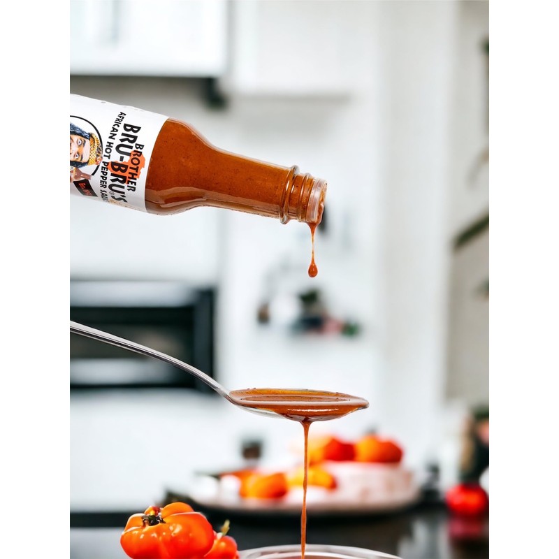 Brother Bru-Bru’s Hot Sauce – No Sodium, Salt Free, Sugar