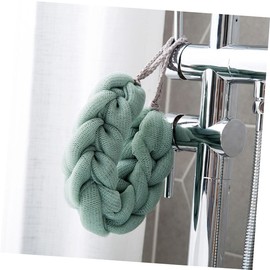 FOMIYES 2pcs Long Bath Strips Shower Sponge Pouf Body Scrubber Exfoliator Bath Wash Towel Random Color