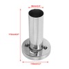 Removable Silencer, Universal Resonator, Stainless Steel Adjustable Round Silencer for