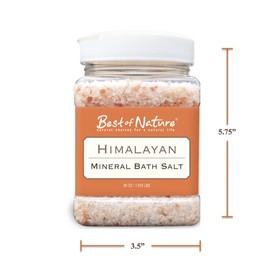 Himalayan Mineral Bath Salt - 26 oz - 100% Pure & Natural